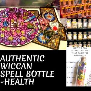 🔮Genuine Wiccan Spell Bottle for HEALTH!